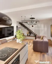 Penthouse LUX, 81mp, 2 nivele, bloc nou cu view, Grigorescu