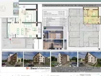 Apartament 2 camare, bloc nou