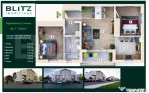 Apartament 3 camere, bloc tip vila P + 2, Sanpetru