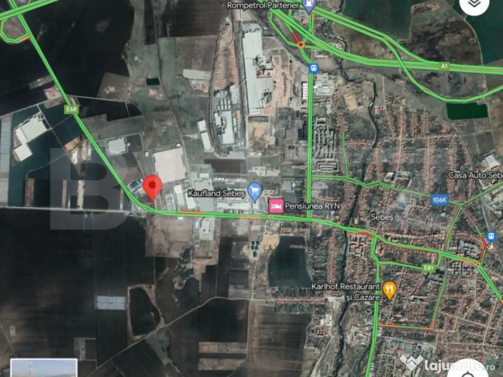 Teren extravilan 3.500 mp, Sebeș – zona Star Assembly, ac