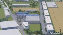 Parc Logistic format din 14 hale partial inchirate | Popeșt
