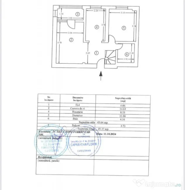 Apartament 4 camere, 100 mp, decomandat, cartier Burdujeni