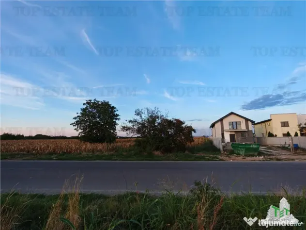 Teren intravilan pentru constructii stradal, 2965 mp, cu toa