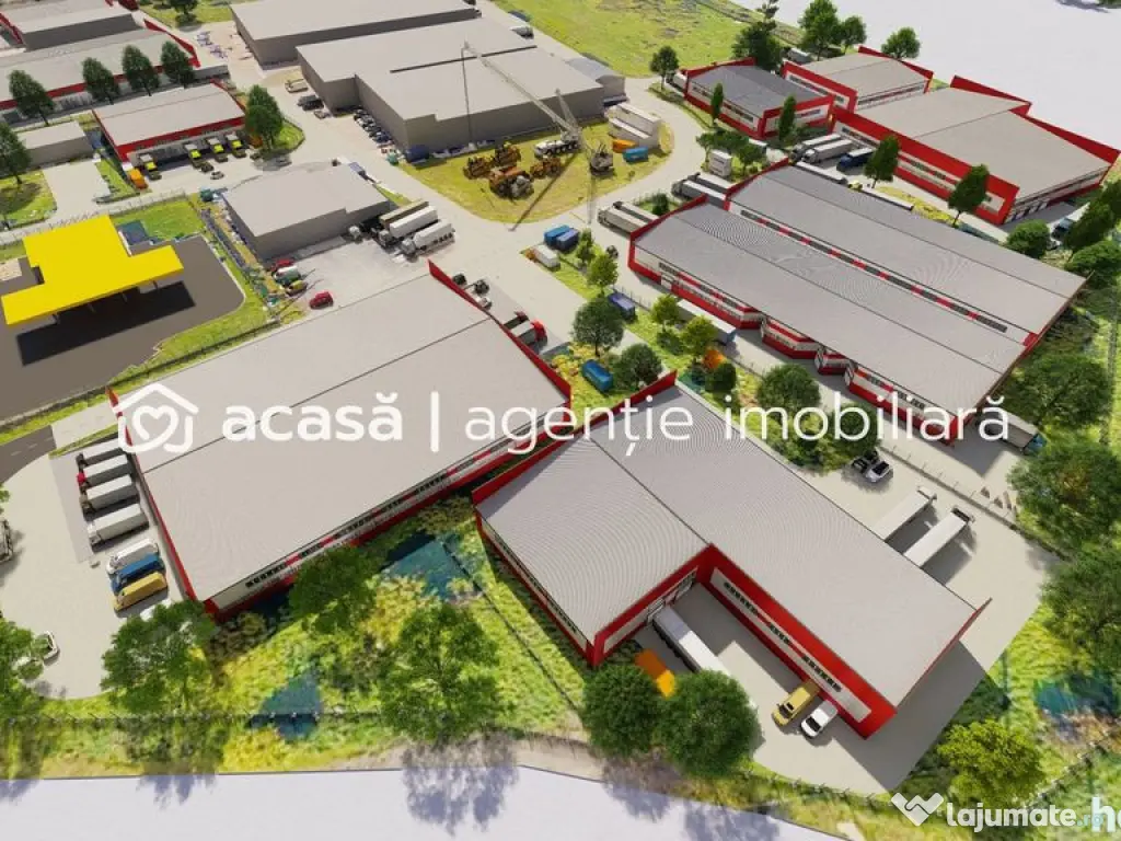 Teren industrial 9000 mp în Parcul Industrial UTA2 Arad