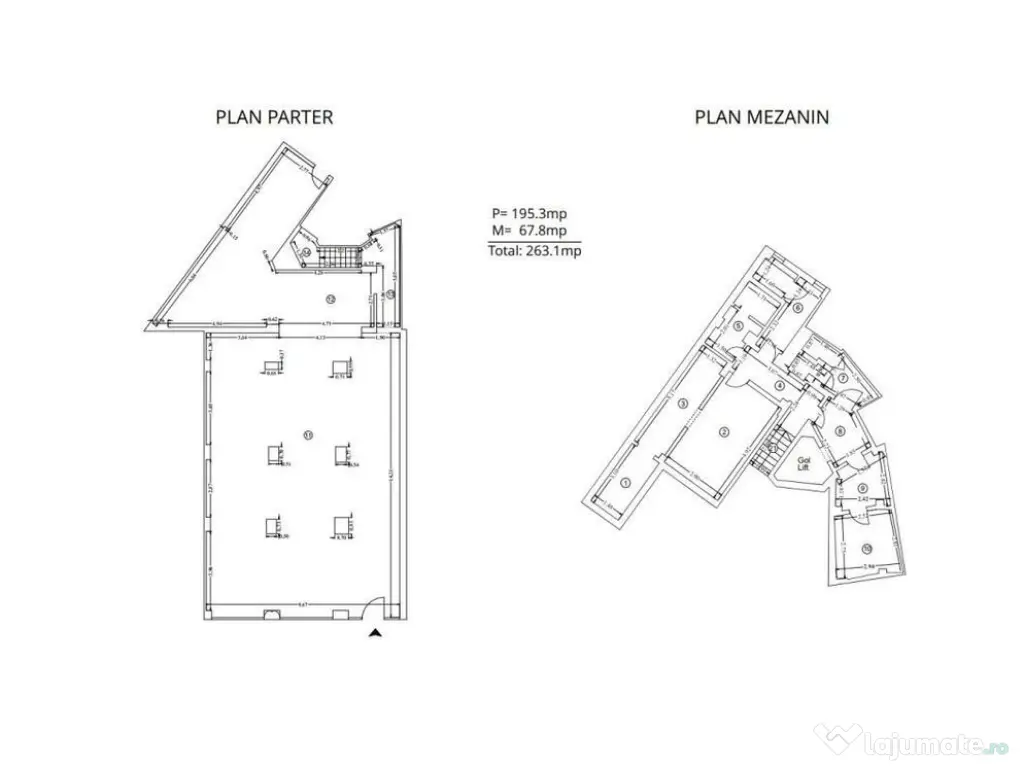Ultracentral Bratianu centru vechi spatiu comercial deosebit