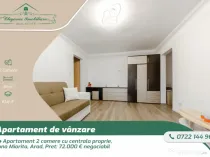 Apartament 2 camere cu centrala proprie, zona Miorita, Arad