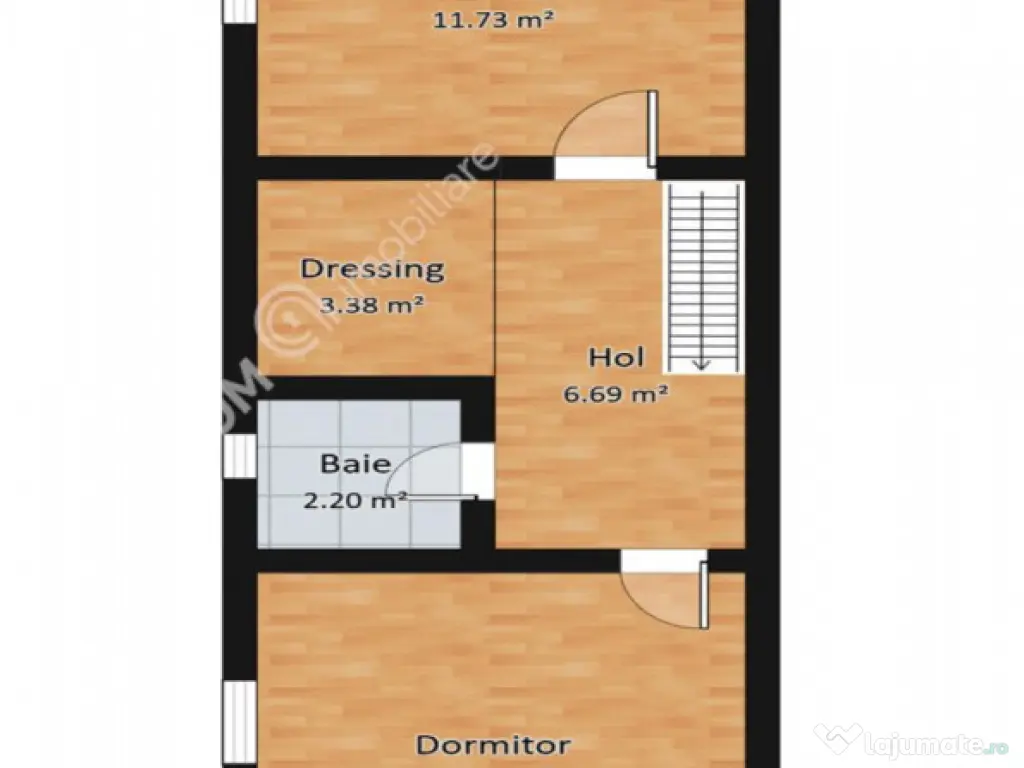 Apartament cu 3 camere 2 bai si balcon in zona Rahovei din S