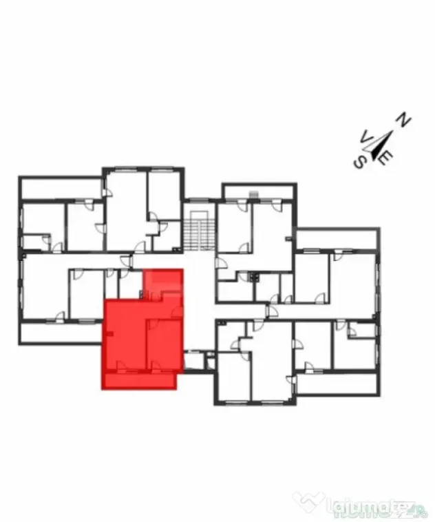 Apartament 2 camere, balcon 10mp, etaj intermediar, parcare, - Floresti (Cluj)