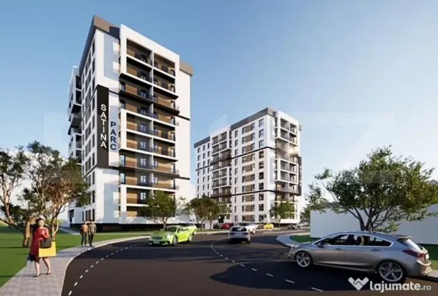 Comision 0% la cumparator! Apartament 2 camere, 65 mp, Satin