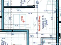 Apartament 1 camera, 43,58 mp utili, Calea Aradului