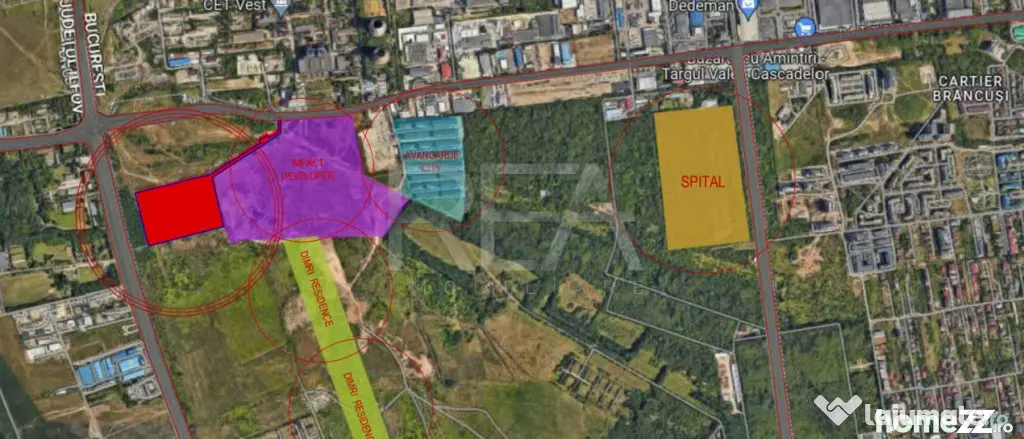 Oportunitate rară de dezvoltare într-o zonă-cheie a Bucur - Bucuresti (Bucuresti-Ilfov)