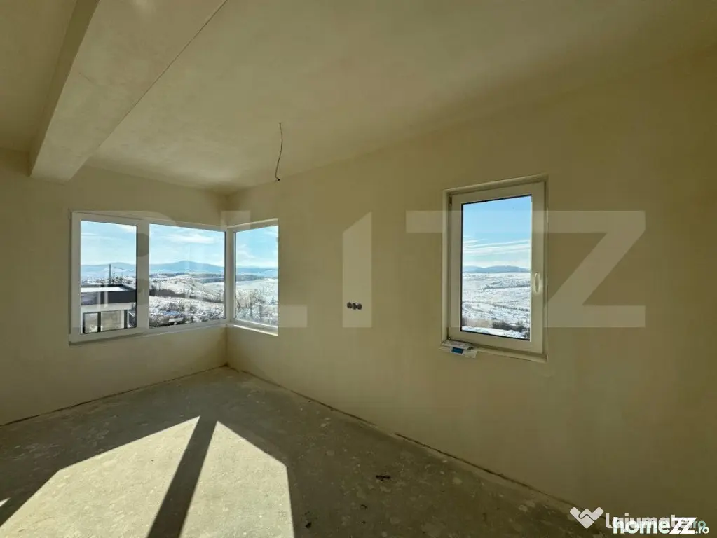 Casă nouă cu priveliște, 4 camere, zonă liniștită - Bistrita (Bistrita-Nasaud)