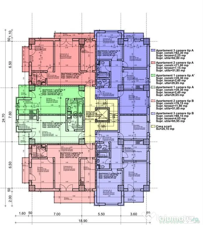 BLOC NOU- ABATOR, COMISION 0% - Constanta (Constanta)