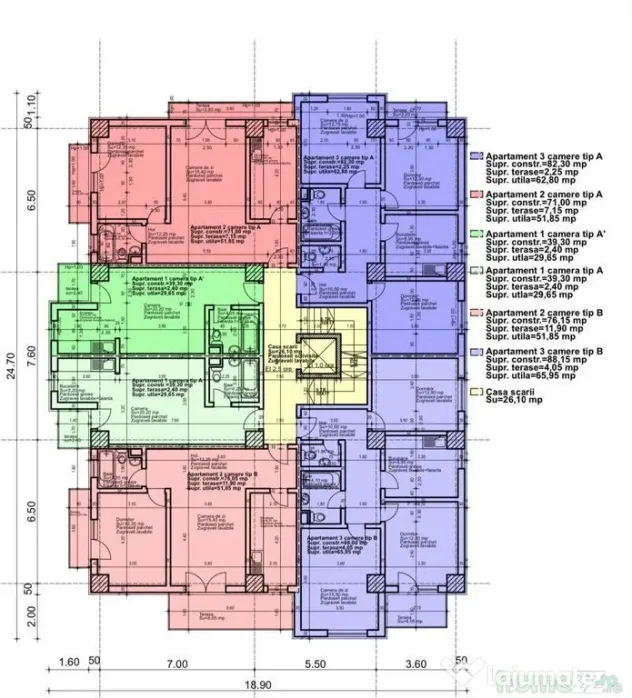 BLOC NOU- ABATOR, COMISION 0% - Constanta (Constanta)