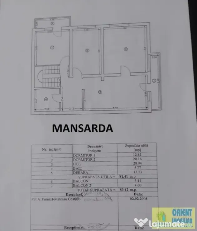Coiciu, vila cu spatiu P+1+M de vanzare