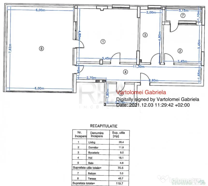 2 camere 2 terase 2 parcari Pipera langa Porsche Center - Bucuresti (Bucuresti-Ilfov)