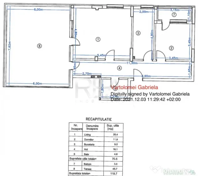 2 camere 2 terase 2 parcari Pipera langa Porsche Center - Bucuresti (Bucuresti-Ilfov)