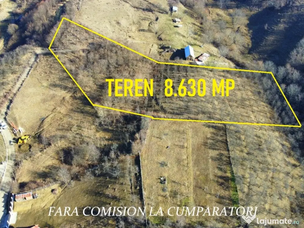 OPORTUNITATE DE INVESTITIE, TEREN 8630 MP, CALIMANESTI