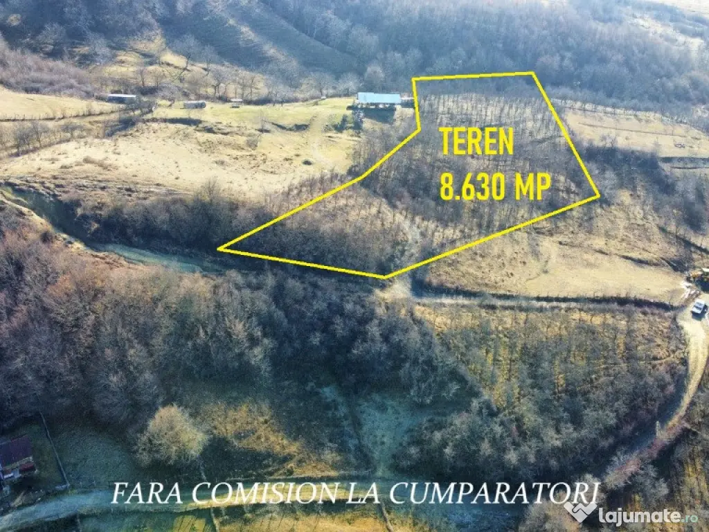 OPORTUNITATE DE INVESTITIE, TEREN 8630 MP, CALIMANESTI