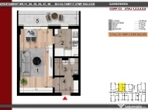 Garsoniera spatioasa, complet finisata, metrou Berceni