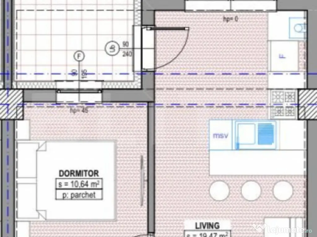 Microapartament cu 2 camere, 40 mp, terasa, bloc nou, Suceav