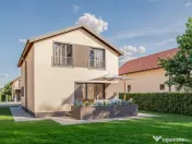 Case individuale în Sânpetru, cu teren 400 mp și toate... 