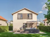 Case individuale în Sânpetru, cu teren 400 mp și toate... 