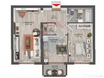 Apartament NOU LA CHEIE cu 2 camere de vânzare