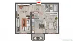 Apartament NOU LA CHEIE cu 2 camere de vânzare