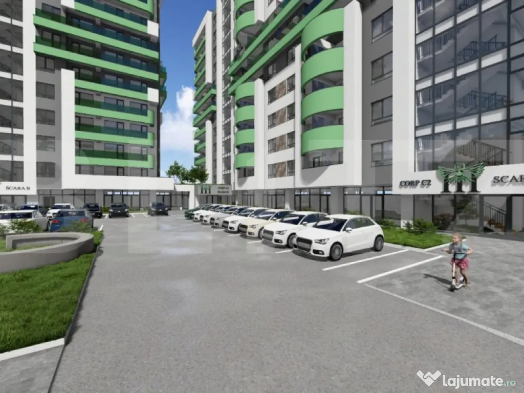 Promotie! Apartament de 1 camera, 45mp, mobilat si utilat, z