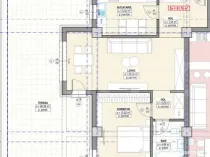 Apartament 3 camere, 61 mp, cu terasa de 77 mp, plata la dez