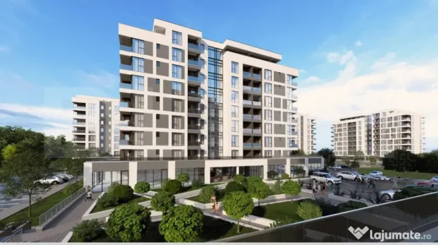Apartament 3 camere, 61 mp, cu terasa de 77 mp, plata la dez