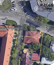 Propietate cu 2 case si spatiu comercial, 585 mp teren, inte