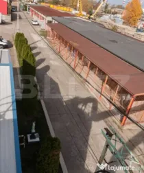 Hale, spațiu producție și depozitare 3187 mp și teren 91