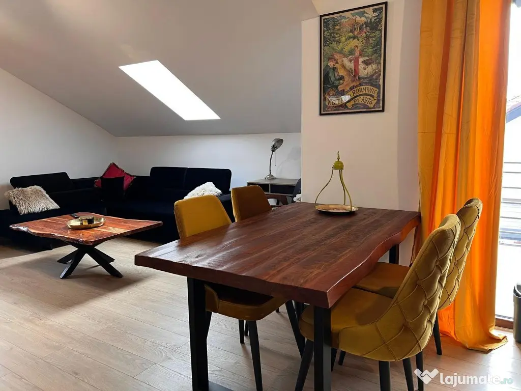 Apartament cu 2 camere în Ghimbav – Stil, confort și priveliște de vis