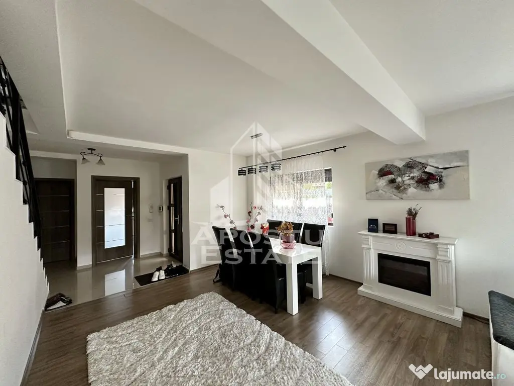 Jumatate de duplex cu 4 camere de vanzare, Dumbravita Timis - Dumbravita (Timis)