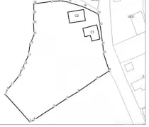 Teren de vanzare, de 2946 mp si casa de 68 mp în Micești,
