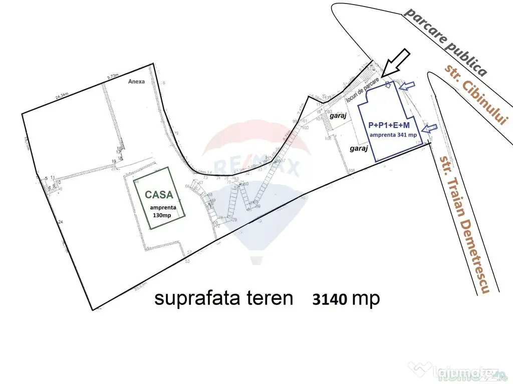 Investiție în Centrul Istoric al Brașovului, 3140 mp, ... - Brasov (Brasov)