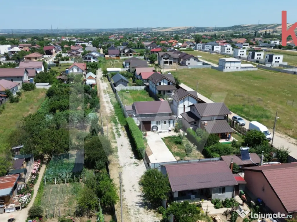 Teren Albesti,, deschidere 26 mp, intre case, imprejmuit- 34