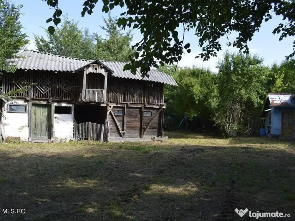 Suseni - Teren intravilan cu casa batraneasca, plan, supr...
