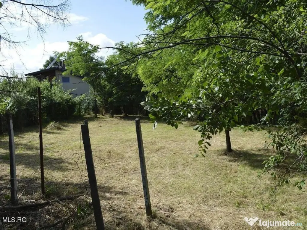 Suseni - Teren intravilan cu casa batraneasca, plan, supr...