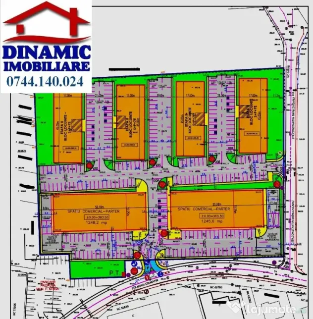 Ansamblu imobiliar mixt–oportunitate de investiție în Piatra-Neamt