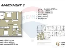 De vânzare Apartament Nou 3 camere, Cantemir, Oradea