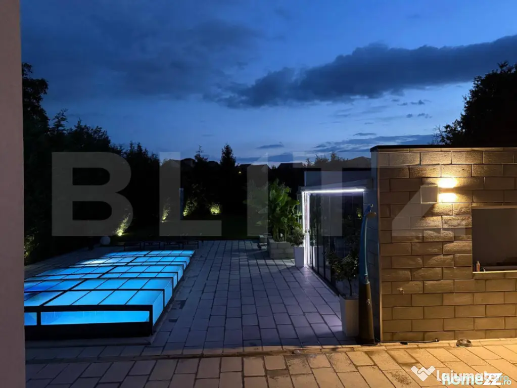 Vila de lux, mobilata, utilata, teren superb 1150 mp, piscin - Timisoara (Timis)