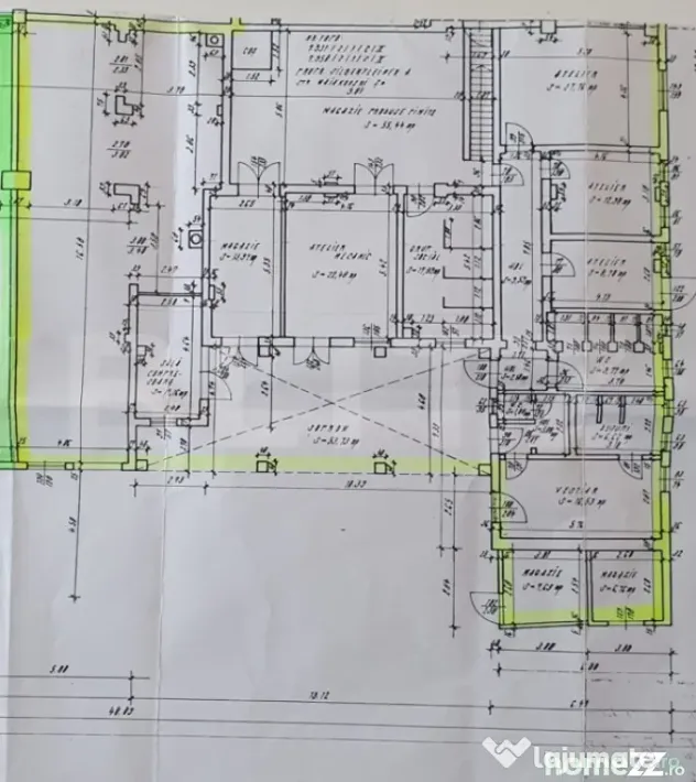 Spatiu Industrial de inchiriat, 350 mp, zona Dambul Rotund