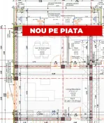 Apartament cu 2 camere, 41,91 mp + balcon 7,6 mp, zona Hotel