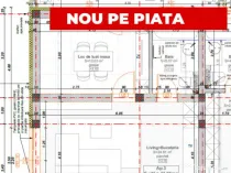 Apartament cu 2 camere, 41,91 mp + balcon 7,6 mp, zona Hotel