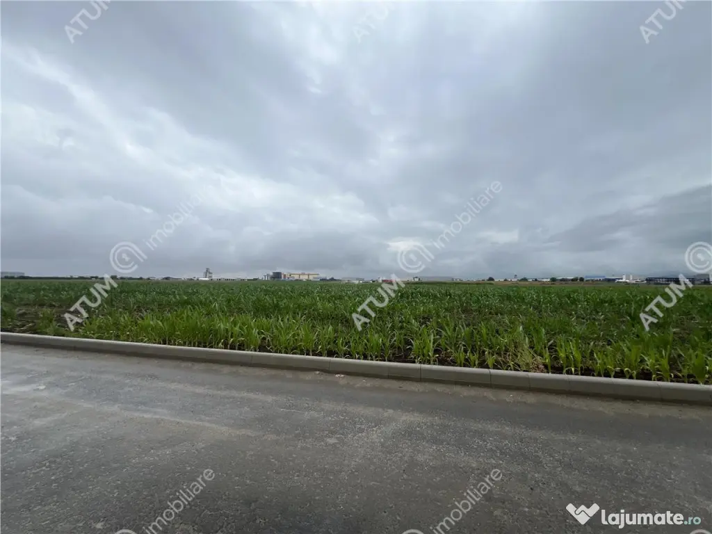 Teren intravilat de 9000 mp cu PUZ situat in zona Industrial