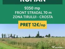 Teren de vanzare zona Tirului- Crosta
