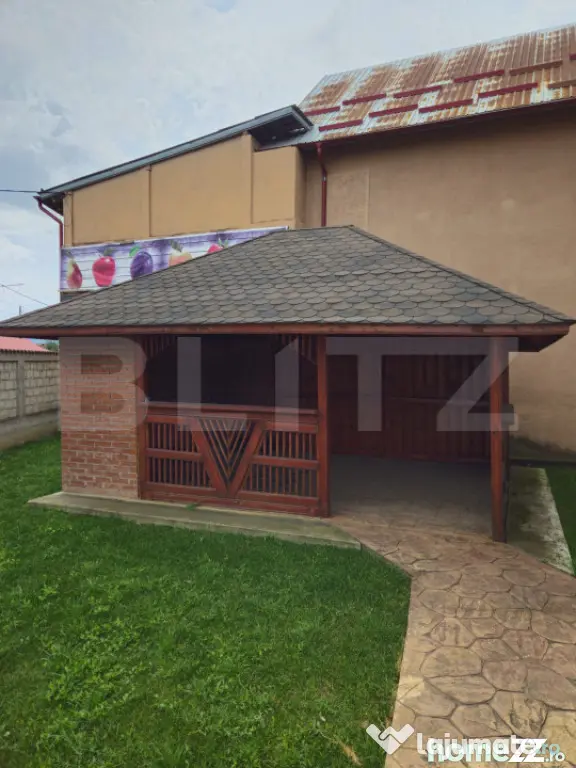 Casă 80% finalizată, 207 mp, teren 2.360 mp — zonă mont